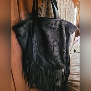 FRYE Vivian leather fringe bag NWOT
